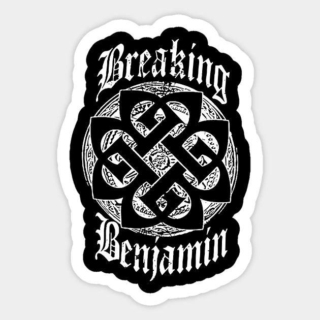 Breaking Benjamin 2 Sticker by forseth1359